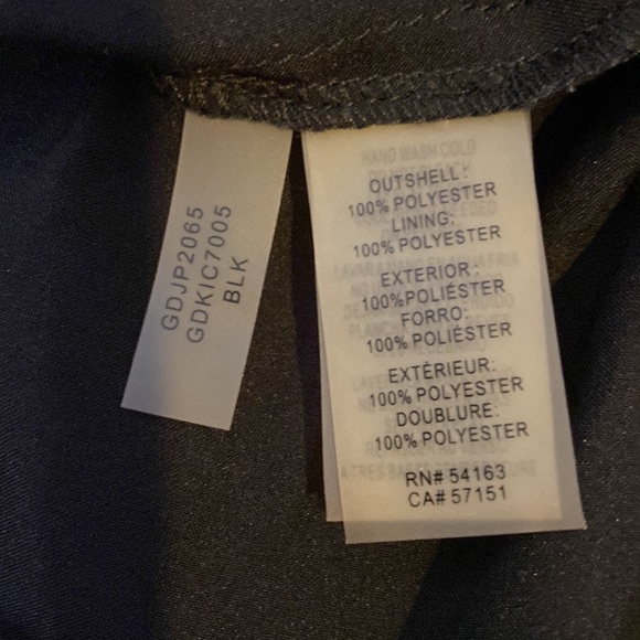 GUESS Spaghetti-Strap Lace A-Line Dress, Black, Size 0 - Picture 10 of 11